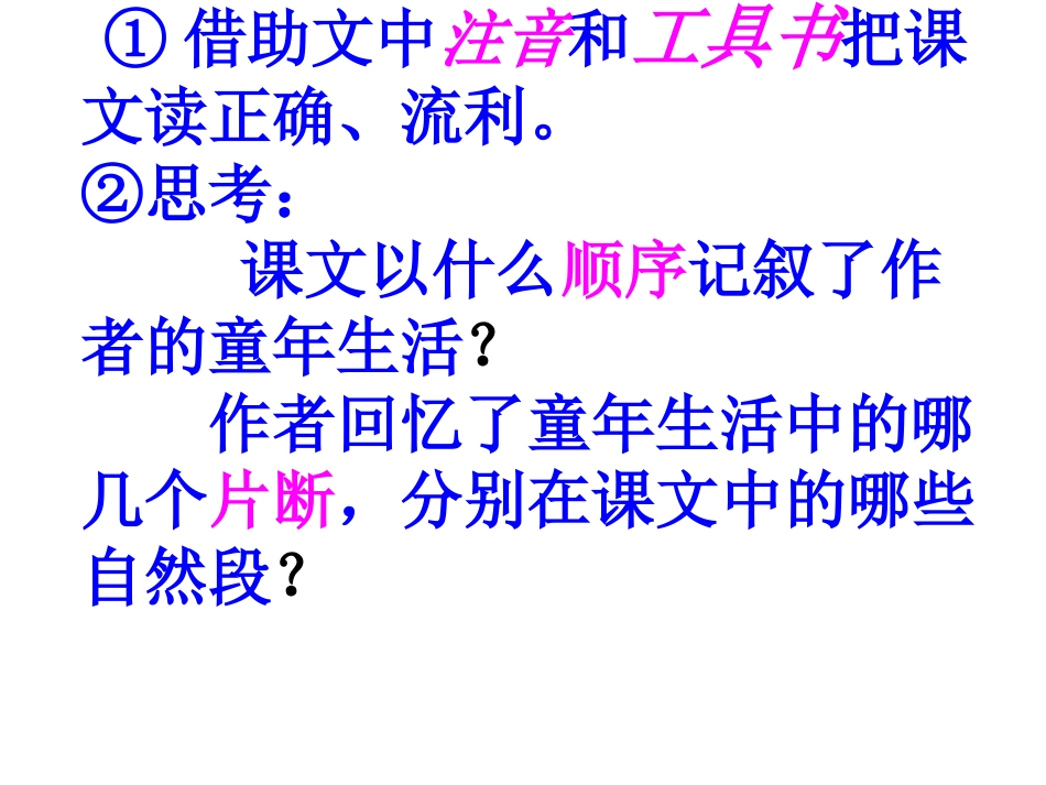 冬阳·童年·骆驼队_第3页