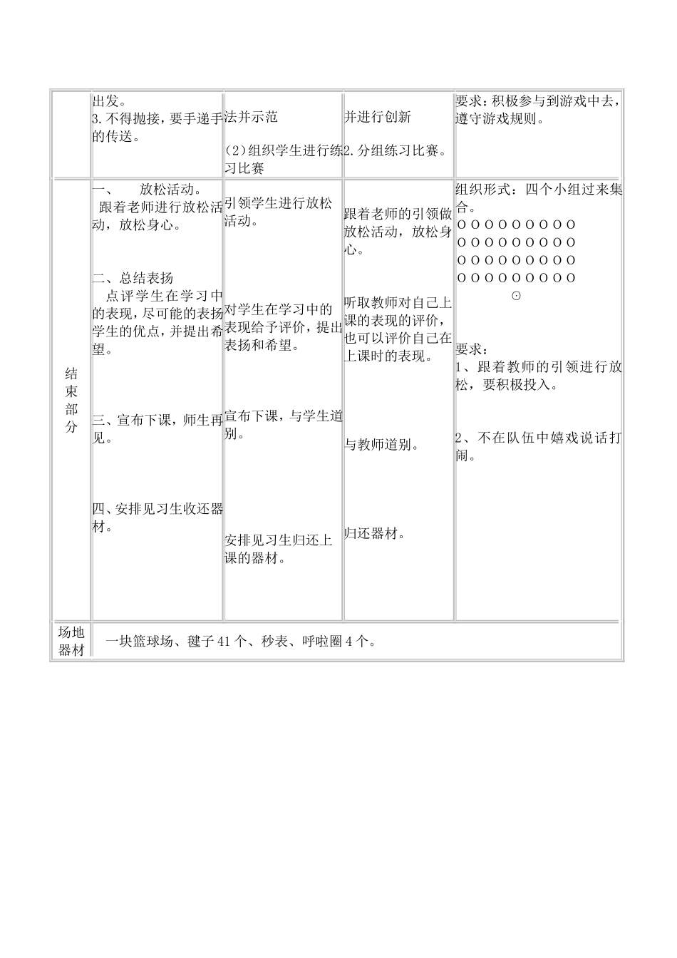 踢毽子导学案（太平镇小：陈真）_第3页