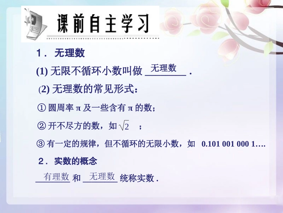 人教版63实数第二课时课件_第3页