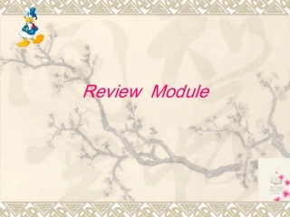外研版三年级上册Review__Module