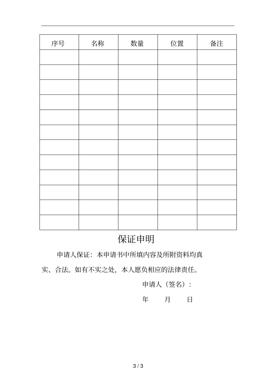 小餐饮许可申请书_第3页