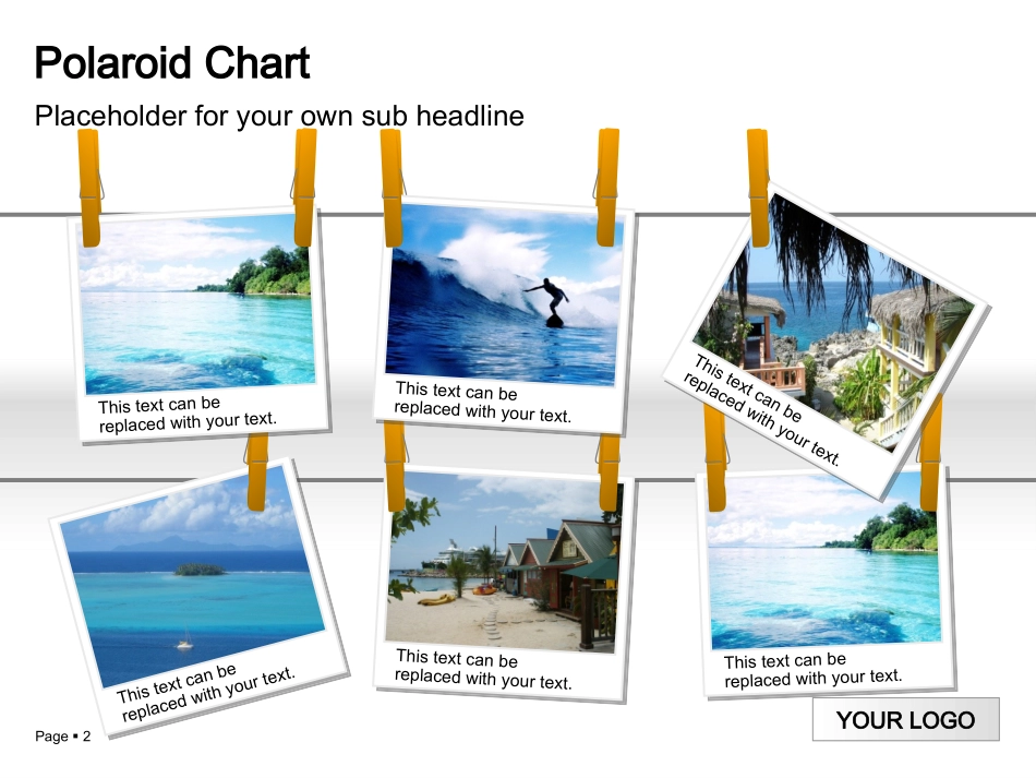 种照片排版展示PPT模板_第2页