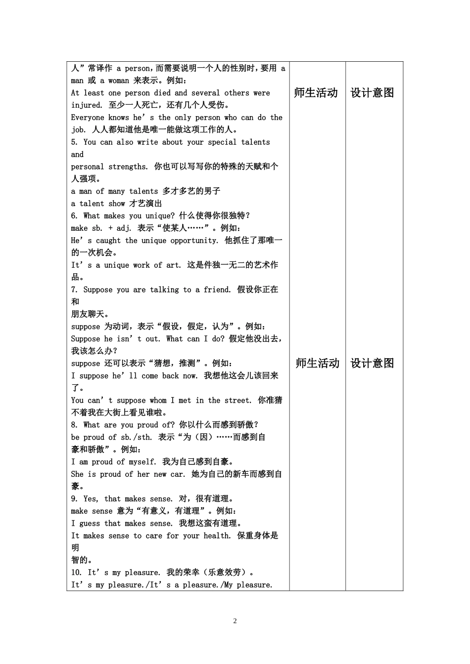 八上Unit8lesson43-lesson48教案_第2页