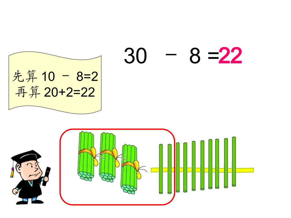 两位数减一位数(退位_第2页