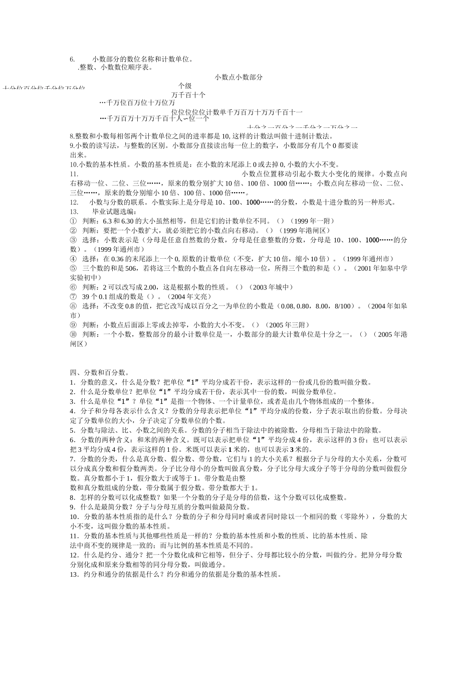 小升初总复习资料_第2页