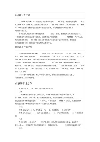 山茶油品牌营销