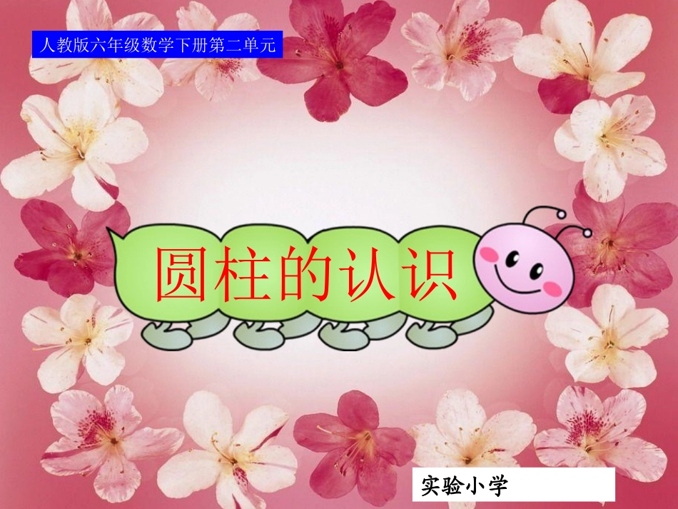 圆柱的认识(1)_第1页