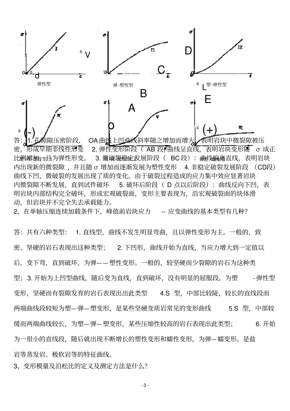 岩石力学2复习题_第3页