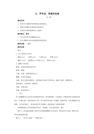 罗布泊，消逝的仙湖 (2)
