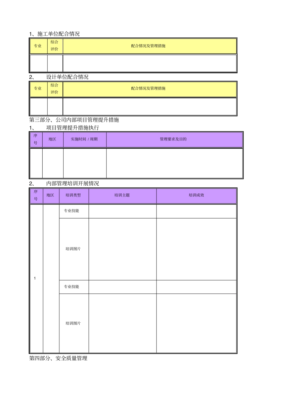 工作月报格式范文_第2页