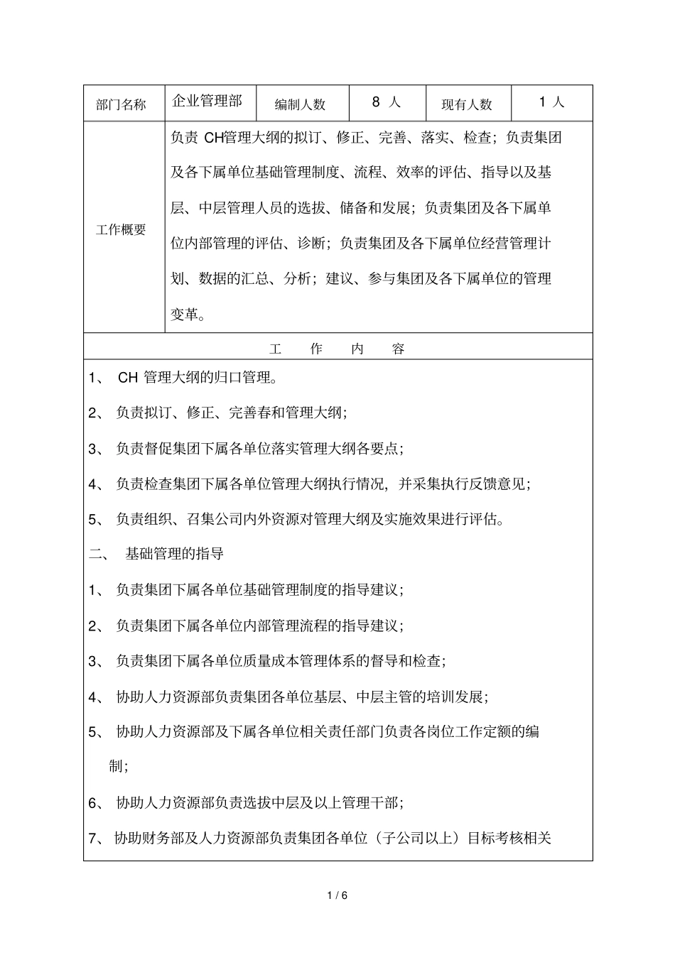 工作详细说明书范本_第1页