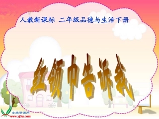 人教新课标品德与生活二年级下册《红领巾胸前飘》PPT课件_(1)