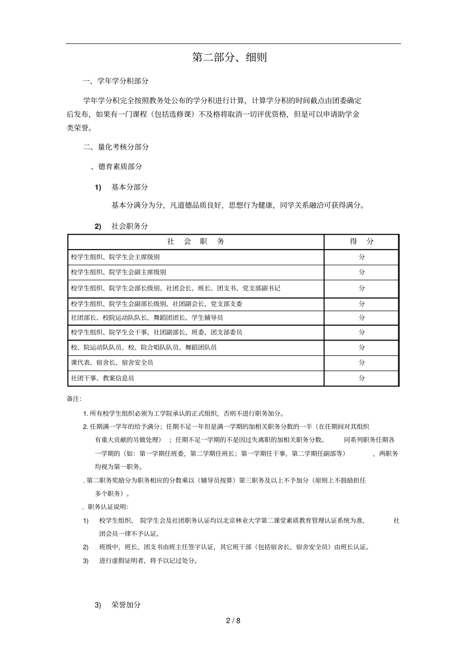 工学院2018年综合素质测评实施细则_第2页