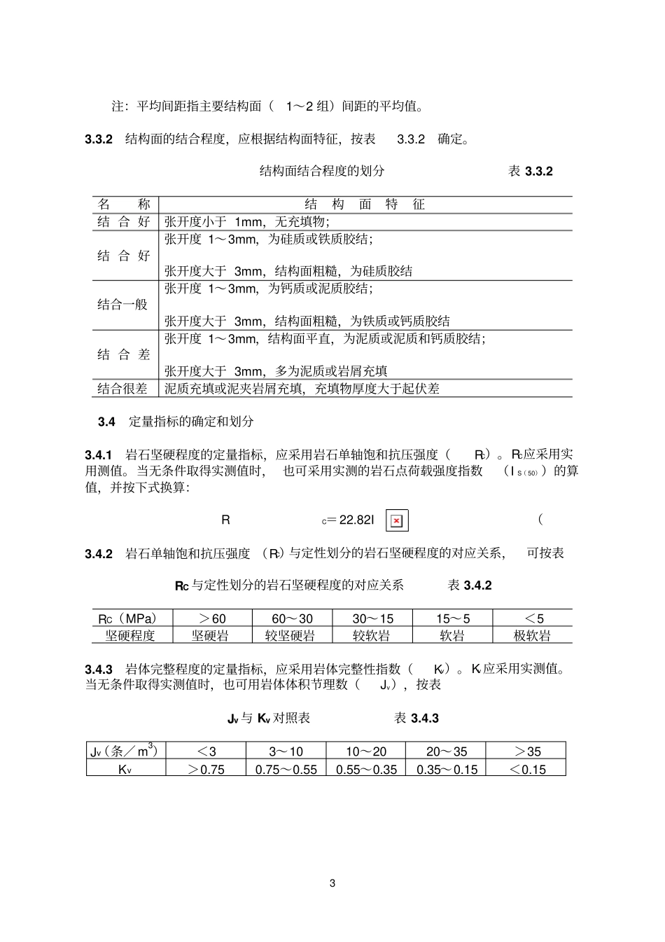 工程参考资料岩体分级标准四_第3页