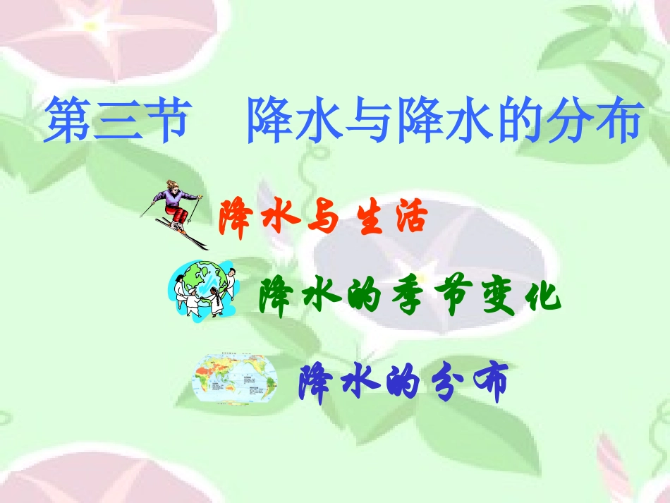 降水与降水的分布2_第2页