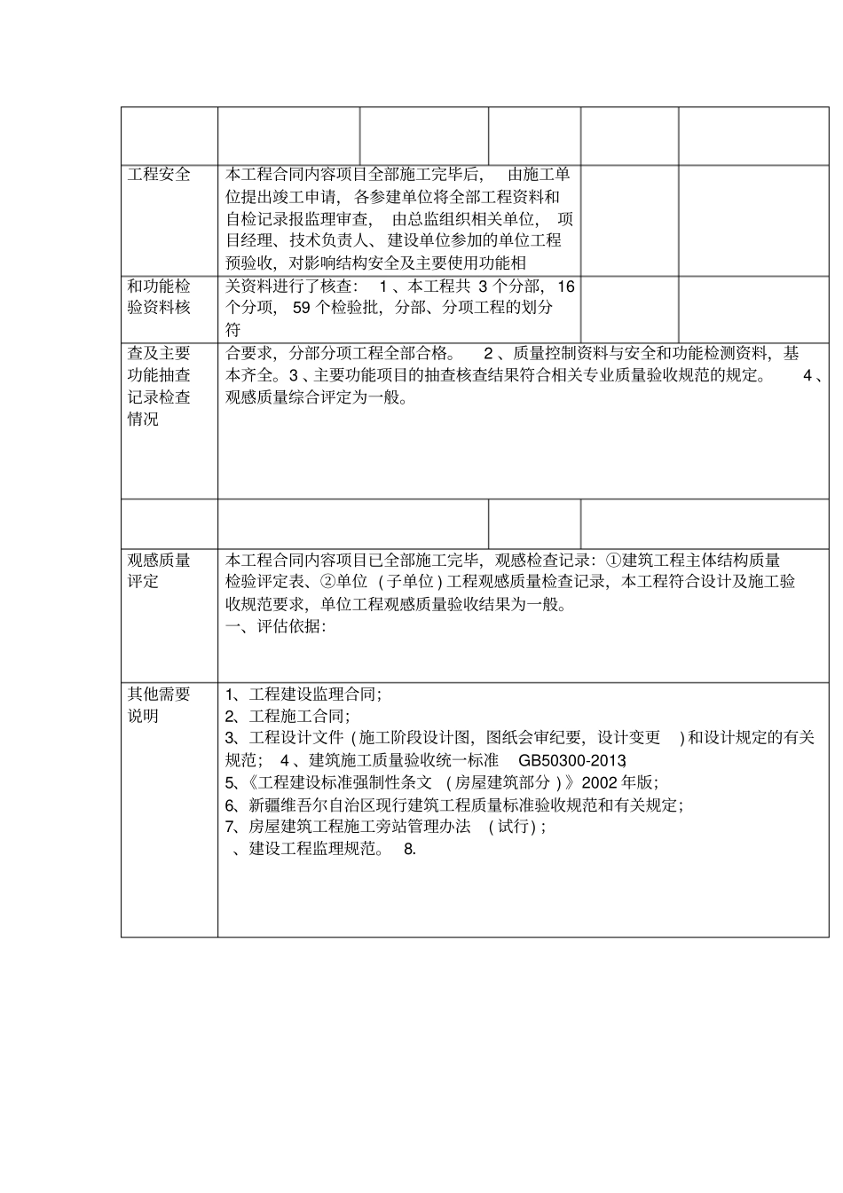 工程监理评价报告-范本_第3页