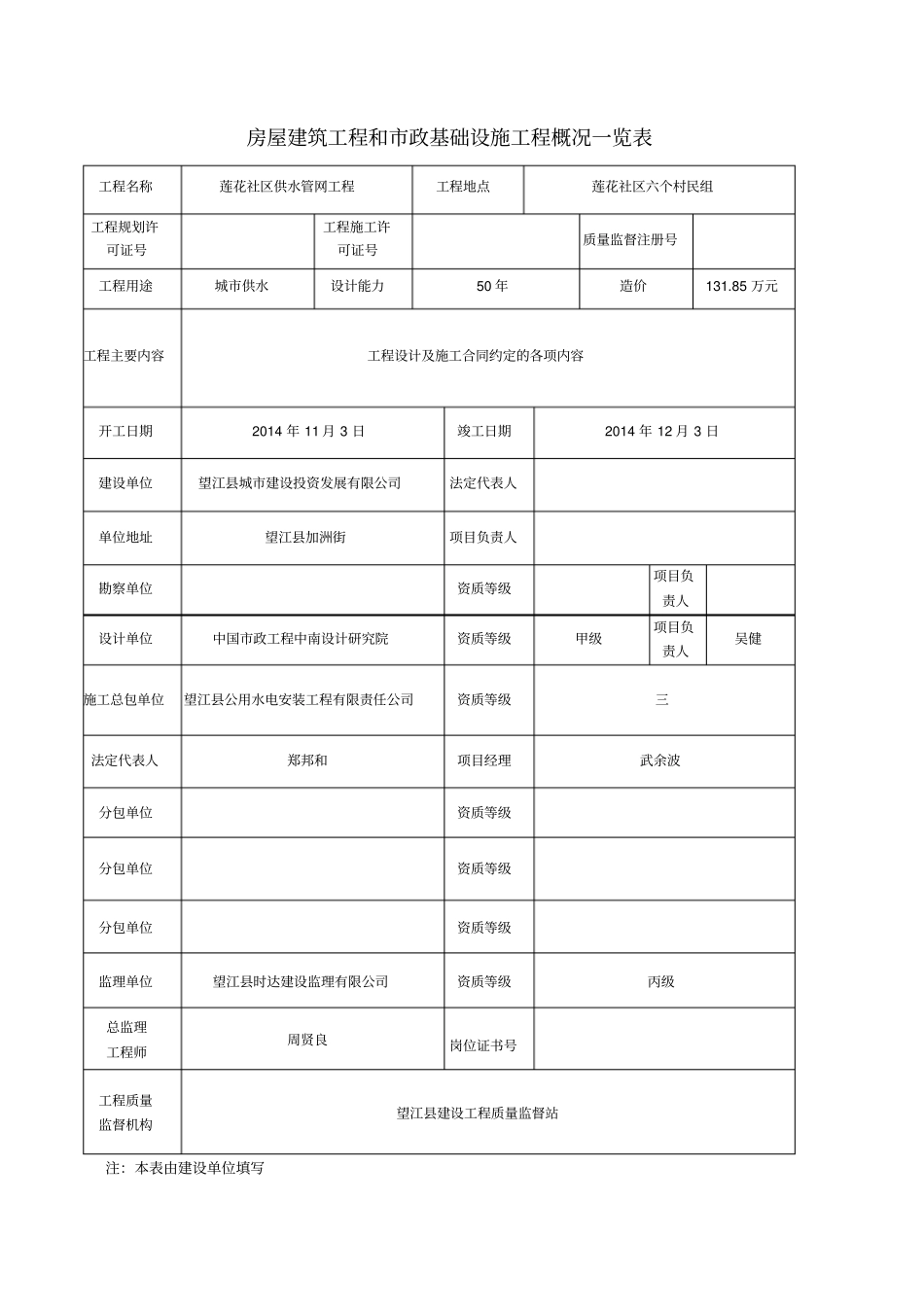 工程竣工验收报告范例_第2页