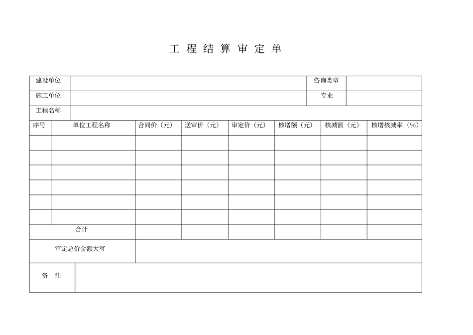 工程结算审核单_第3页