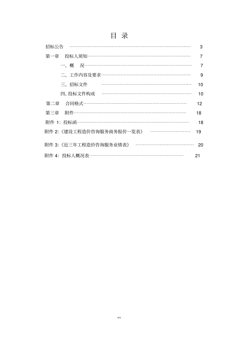 工程造价咨询服务招标文件-20161262_第2页