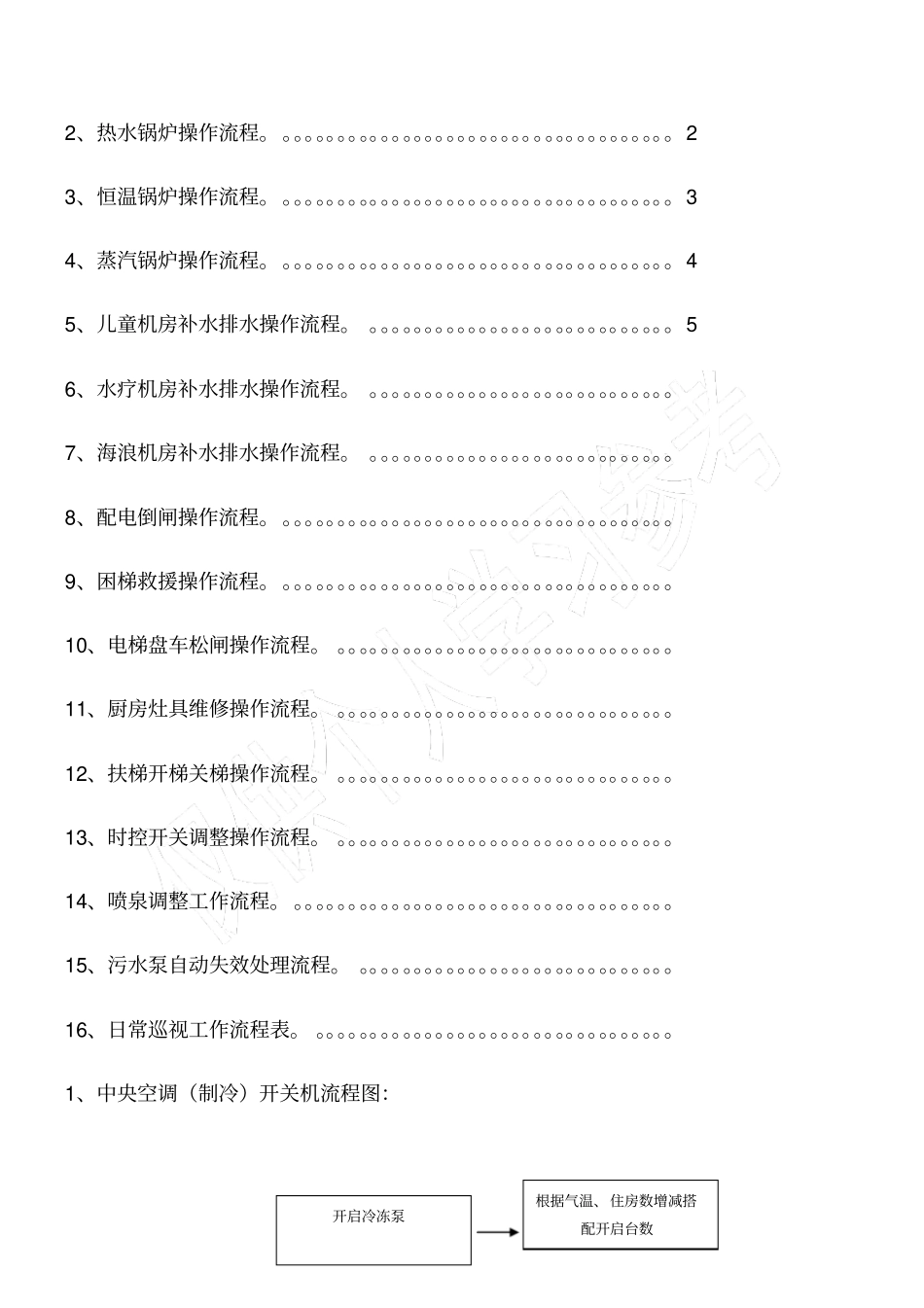 工程部运行班组日常工作流程_第2页