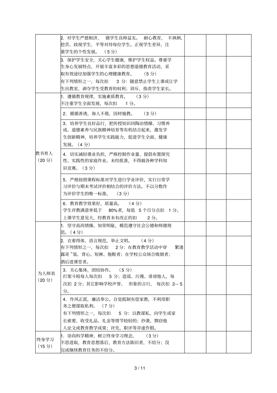 师德师风考核模板供参考_第3页