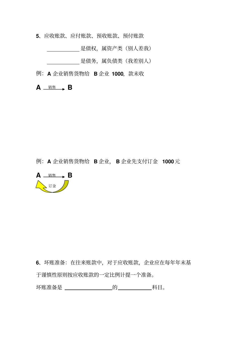 常用会计科目练习_第3页