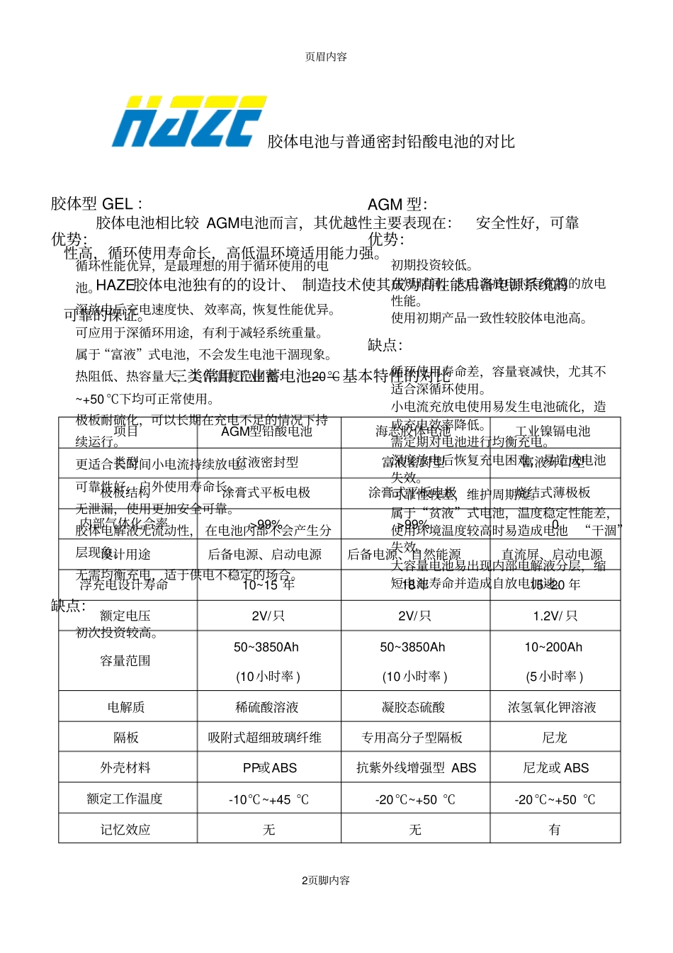 常用的工业蓄电池对比_第2页