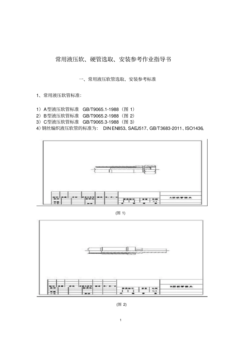常用液压软、硬管选取、安装参考作业指导书剖析_第2页