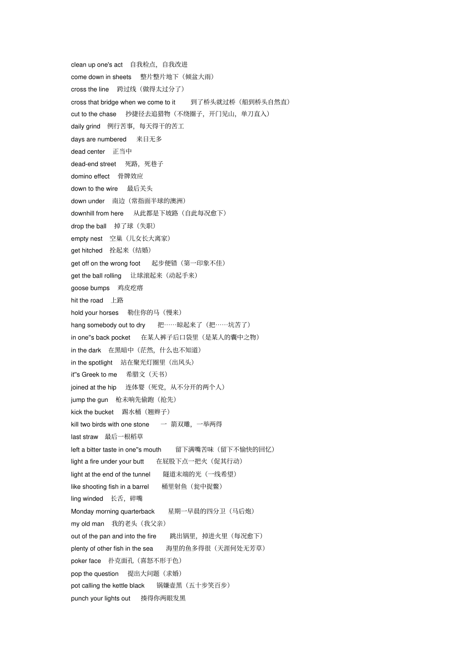 常用英语俚语教材_第2页