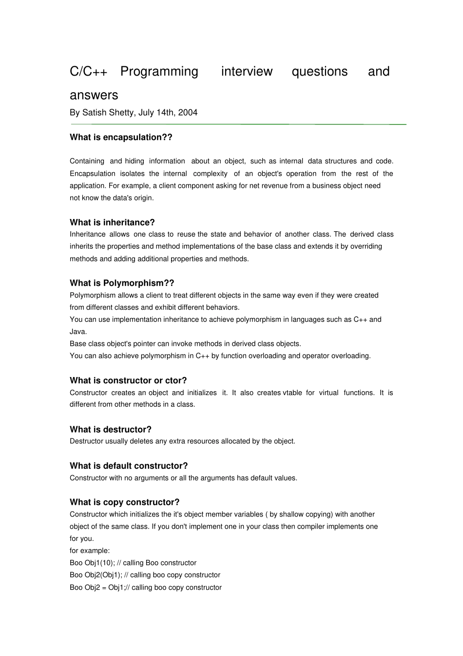 常见英文面试笔试题目_第1页