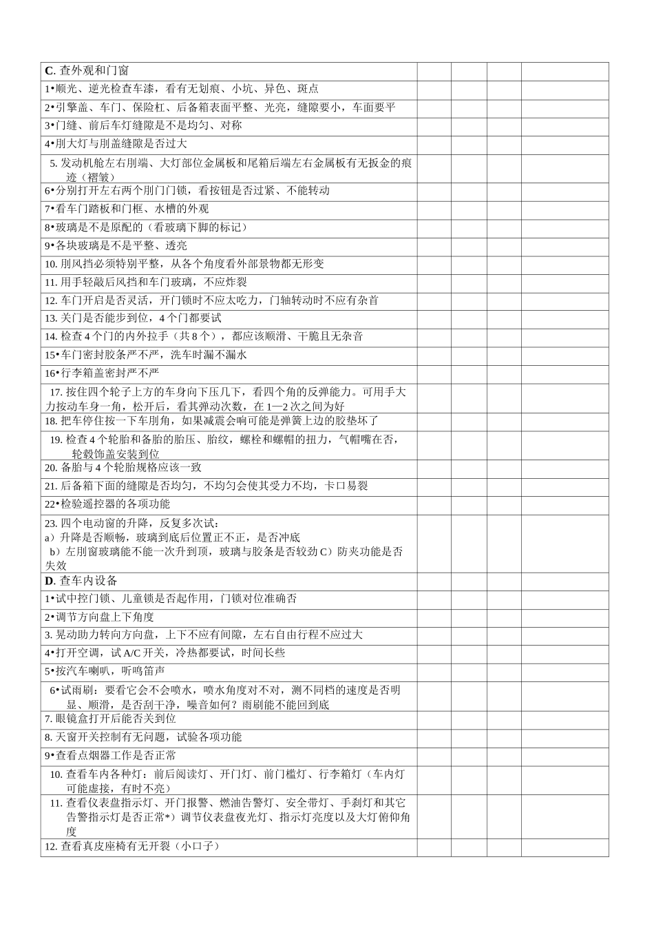 提车验车技巧详细版_第2页