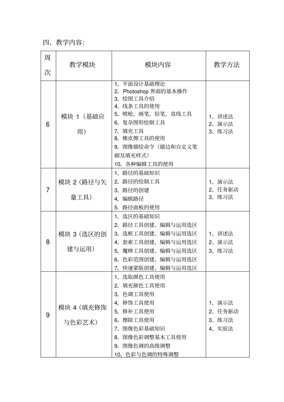 平面设计兴趣小组教学计划_第2页