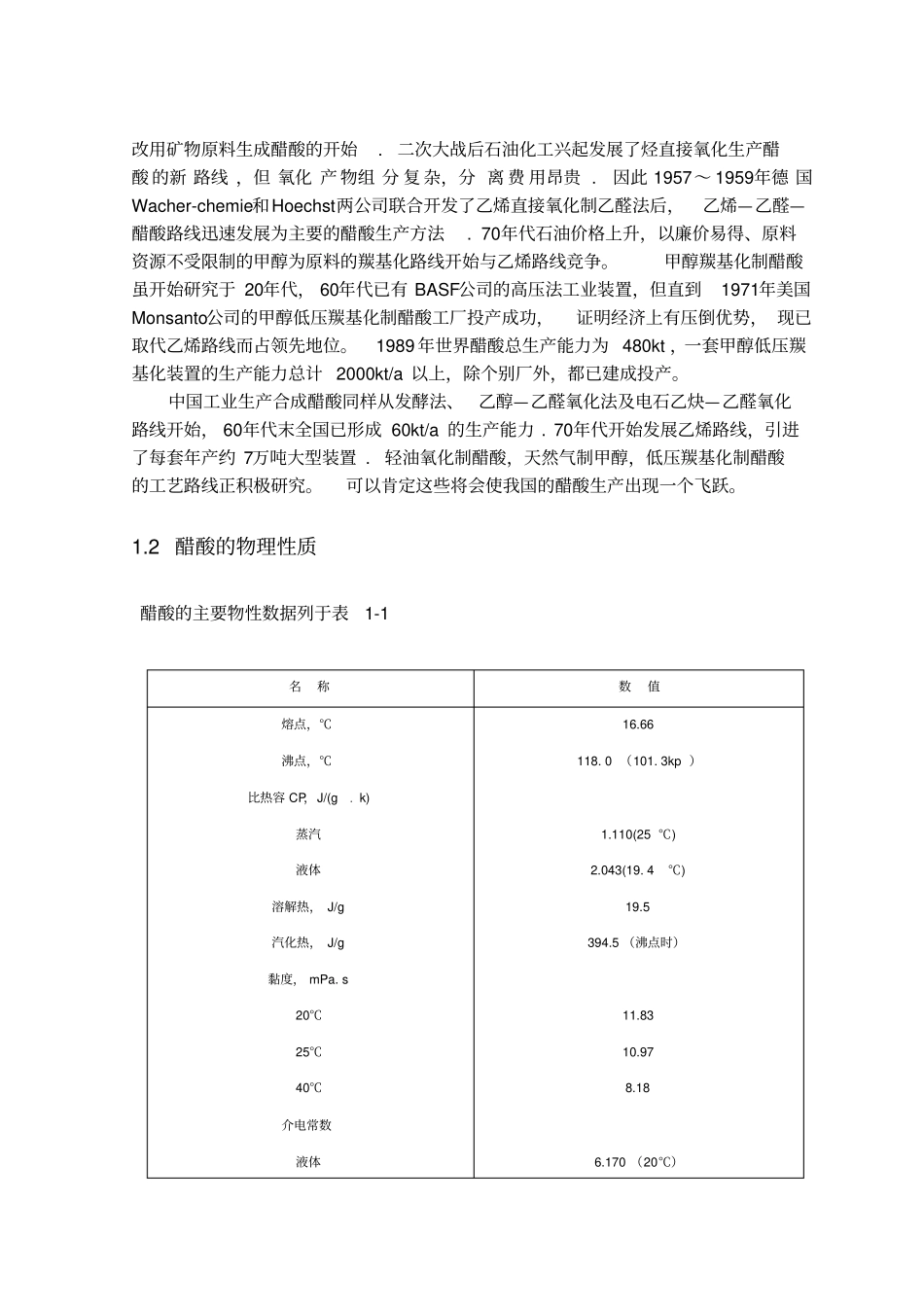 年产10万吨醋酸工艺设计_第2页