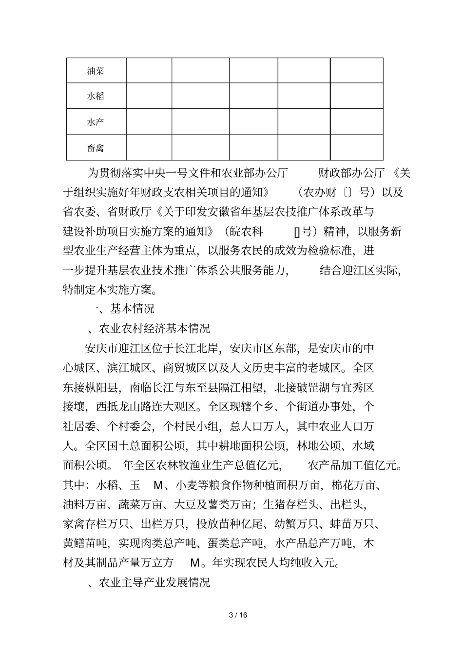 年全国农技推广补助项目实施方案_第3页