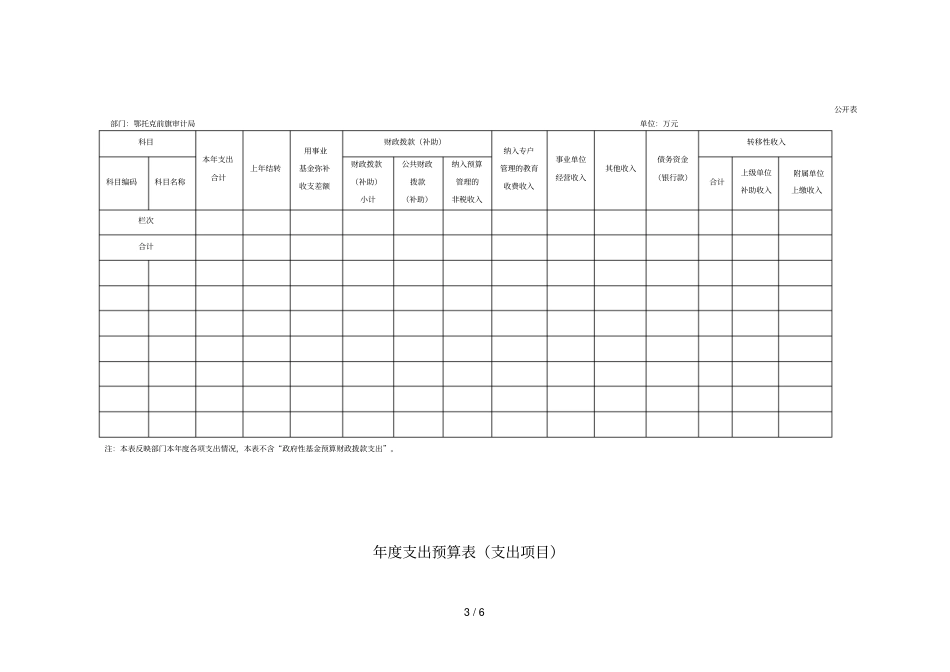 年收入支出预算总表_第3页