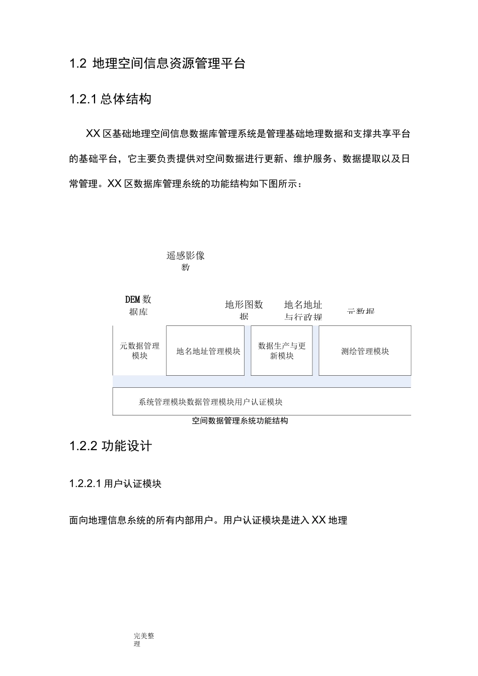 地理空间信息资源管理与共享平台项目解决方案_第3页