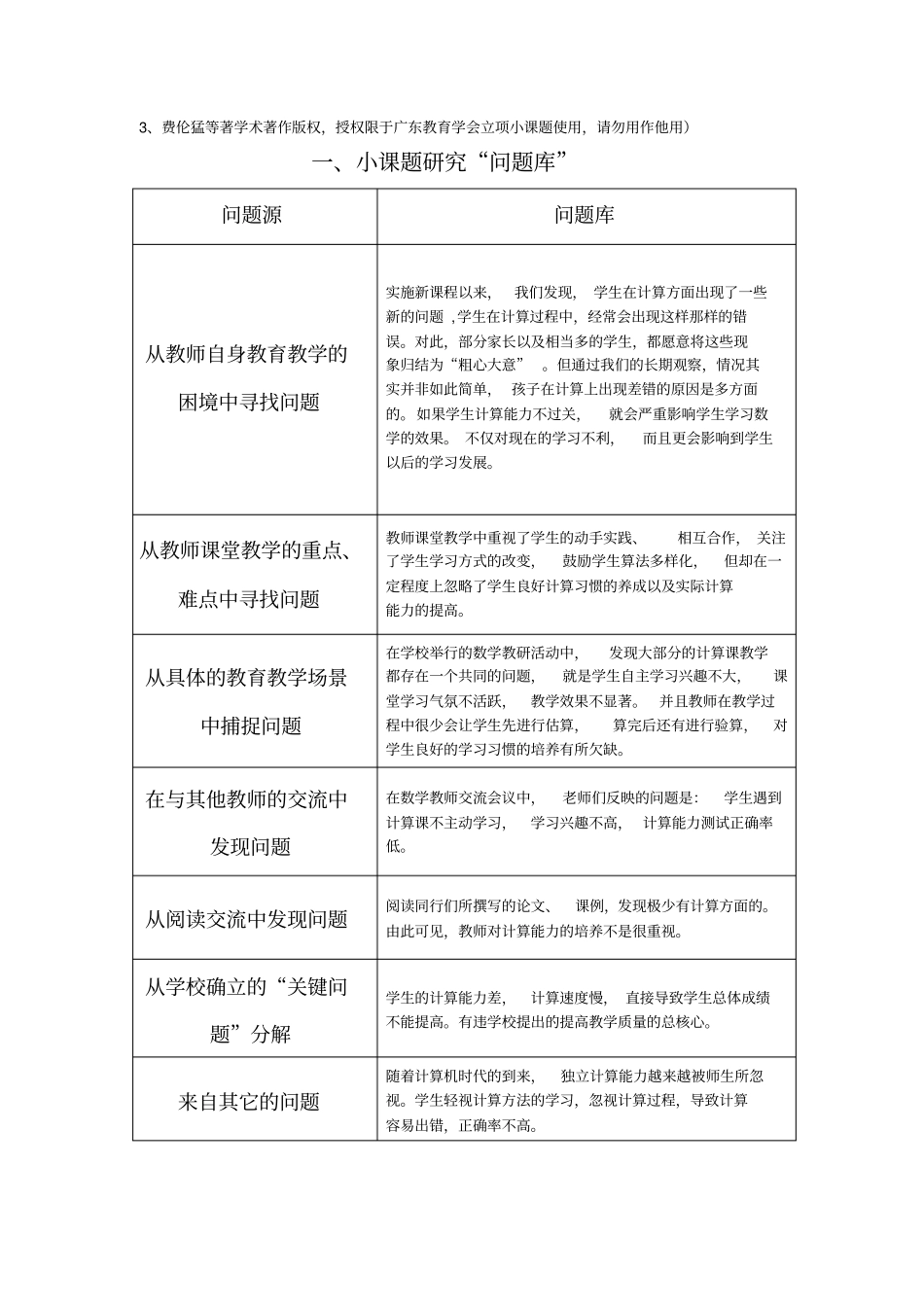 广东教育学会小课题：小课题研究手册_第3页