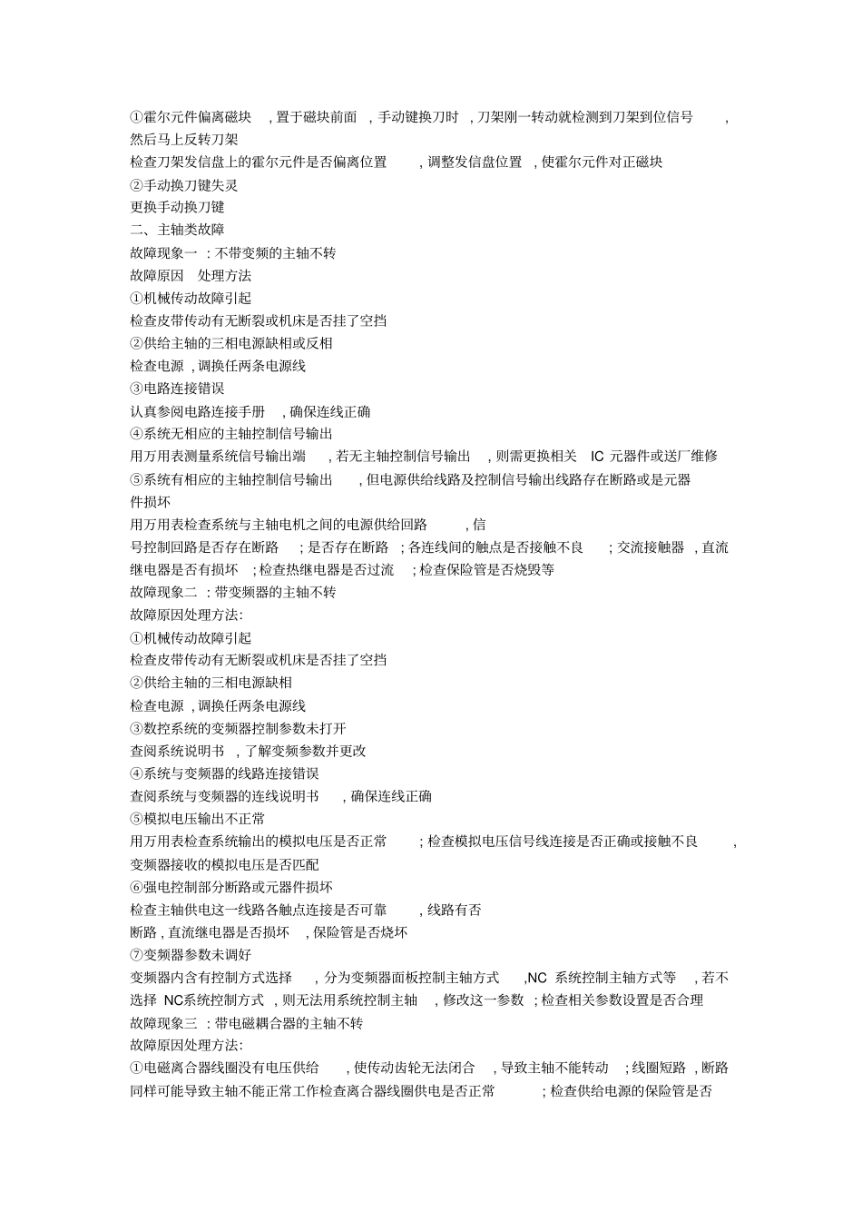 广数系统常见故障维修手册讲解_第3页