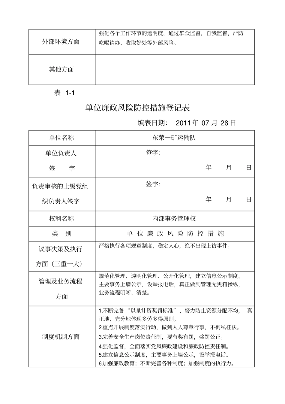 廉政风险防控机制建设防控措施阶段工作方案_第3页