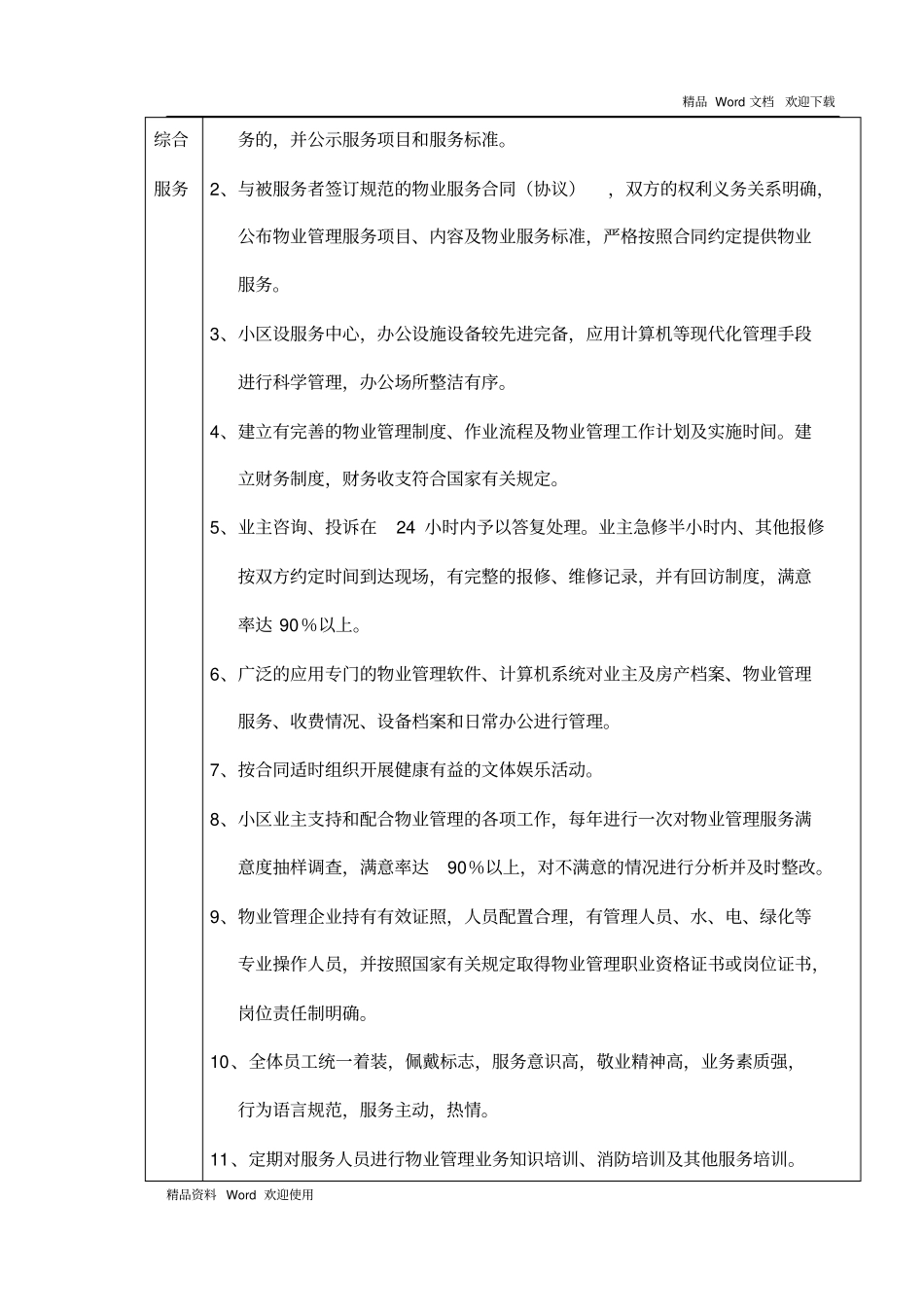 建材商贸城物业管理方案_第3页