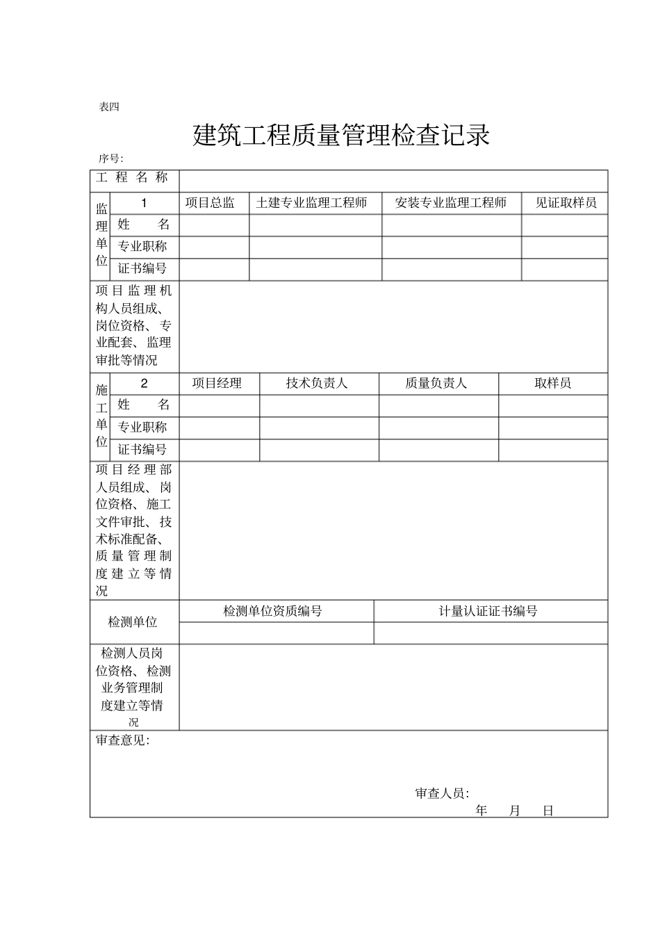建筑工程质量监督检查表_第2页