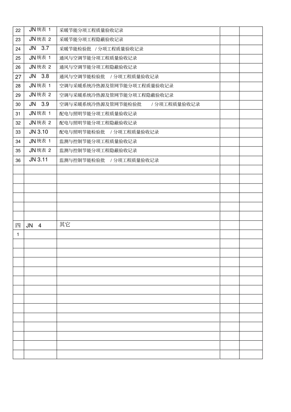 建筑节能工程施工质量验收记录表汇总_第3页