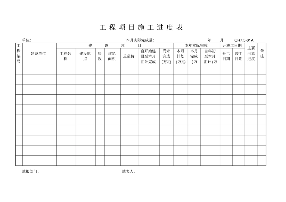 建设工程常用表格一_第1页
