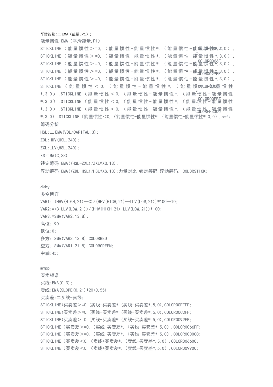 益盟操盘手经典指标源码及使用方法_第3页