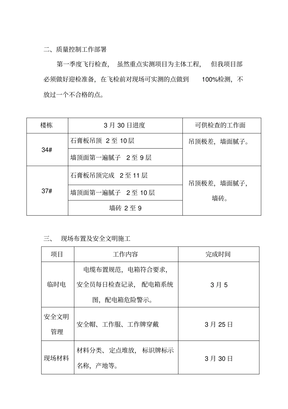 建设工程迎检方案_第2页