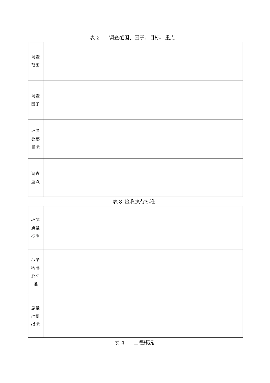 建设项目竣工环境保护验收调查表空表_第3页