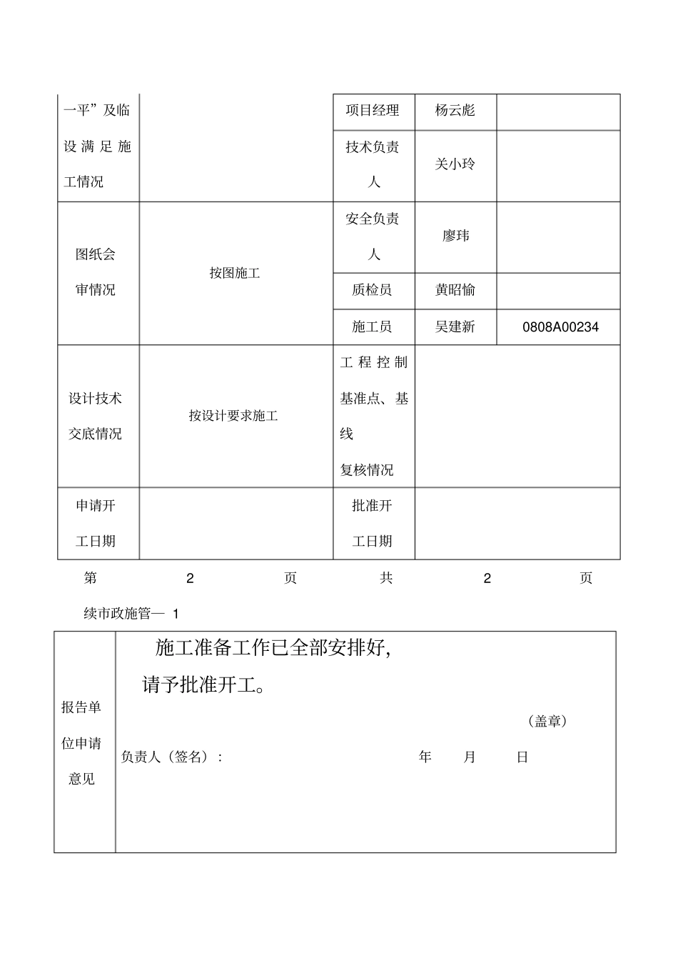 开工报告范本_第3页