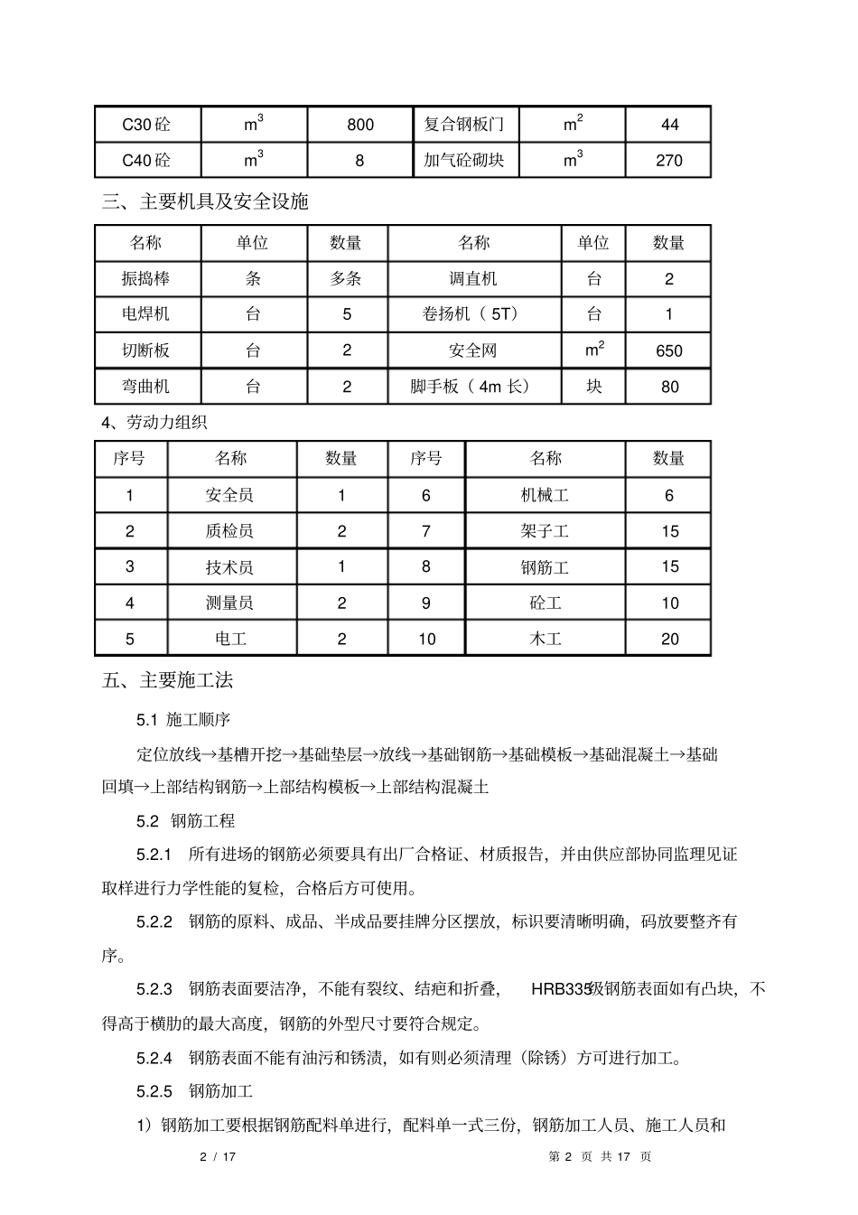 引风机房施工方案_第2页