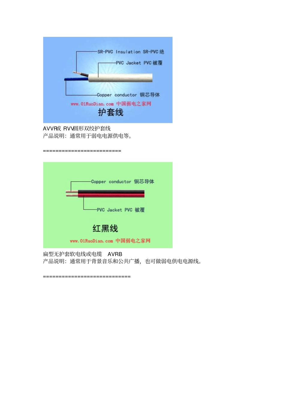 弱电电线各种参数全解_第3页
