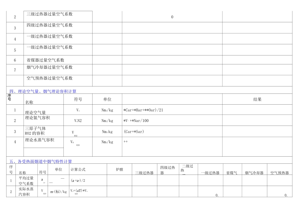 生物质锅炉热力计算书_第2页